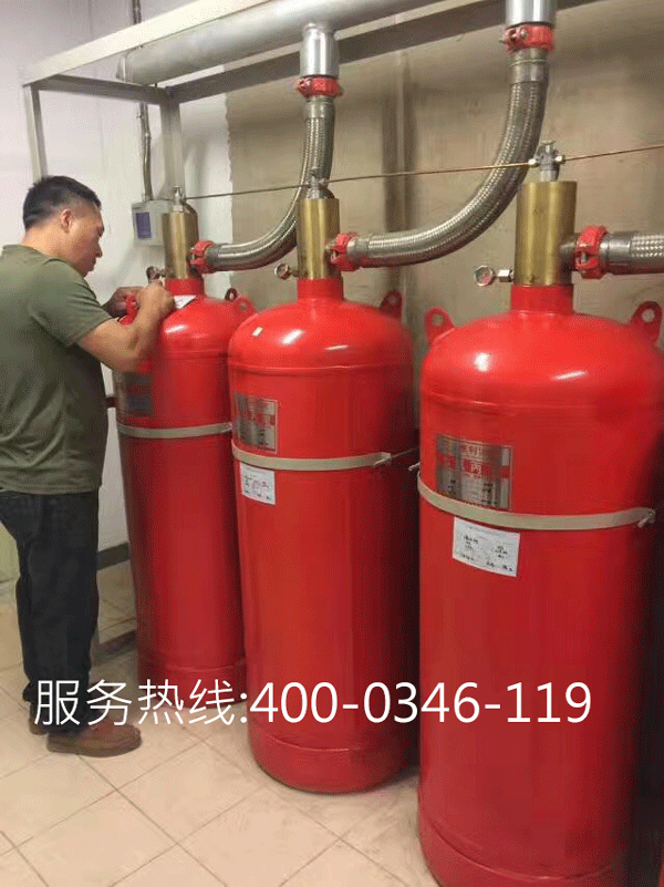 四種氣體滅火系統可以安裝絕大多數場景